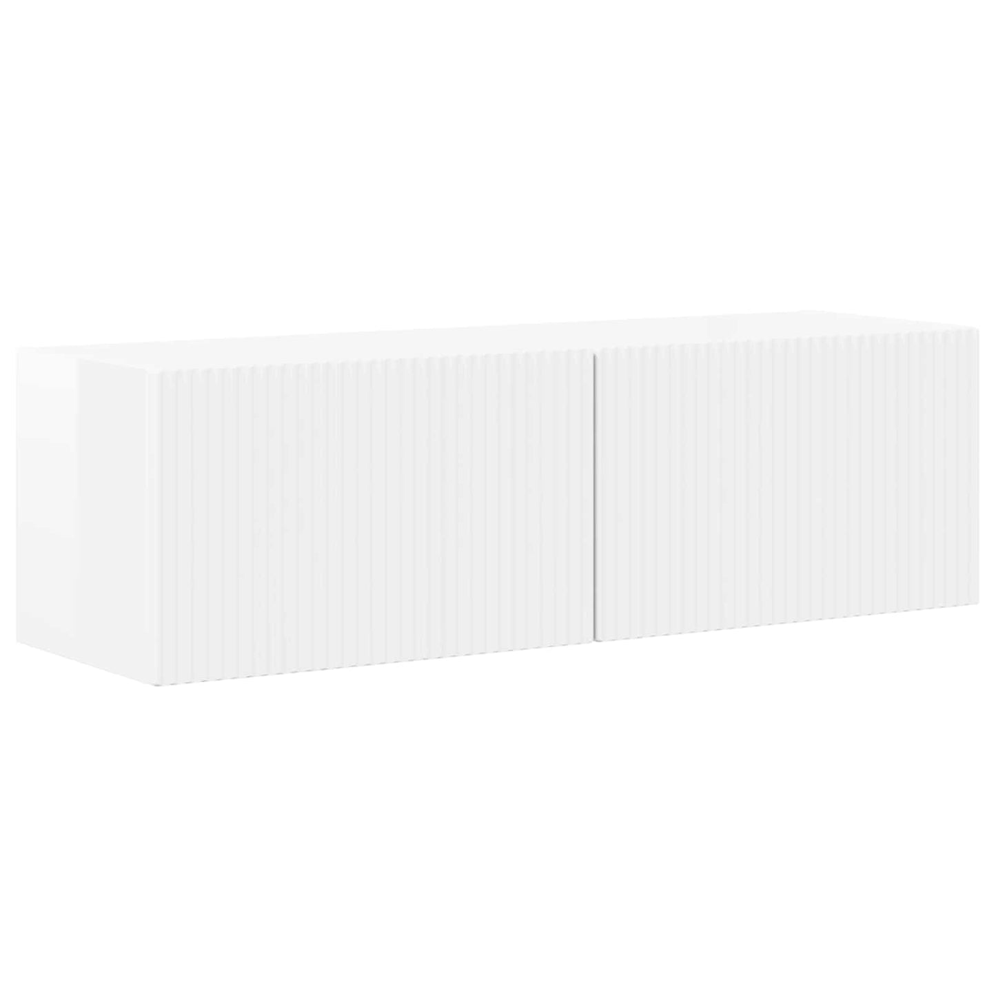 vidaXL TV-Schränk 5 pcs Hochglanz Weiß