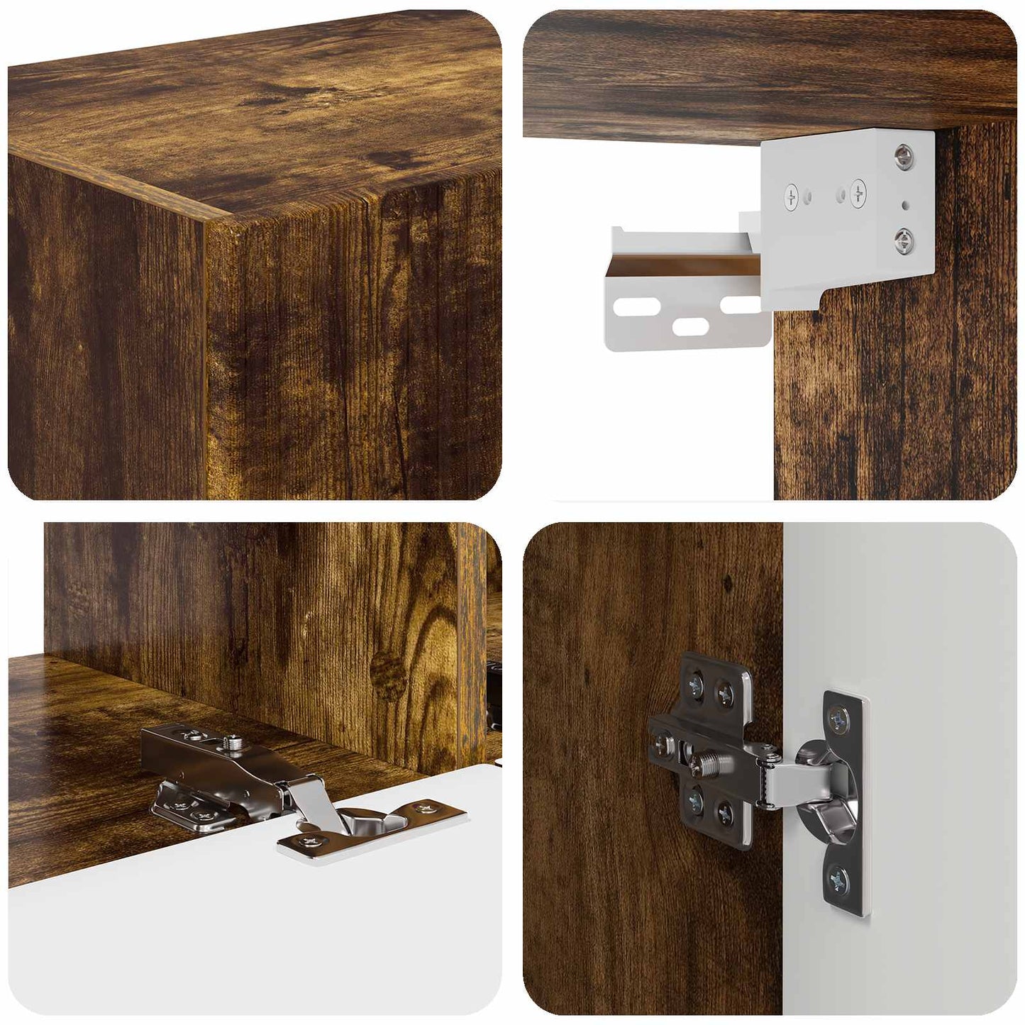 TV-Schränk 5 pcs Geräucherte Eiche