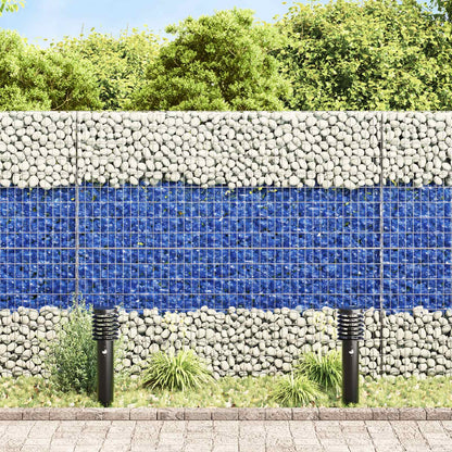 Gartensteine Blau 12 cm Glas