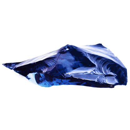 Gartensteine Blau 12 cm Glas