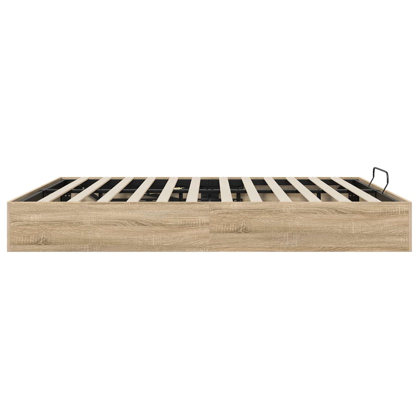 vidaXL Ottoman Bettgestell Sonoma-Eiche 193 x 120 x 25 cm Spanplatte
