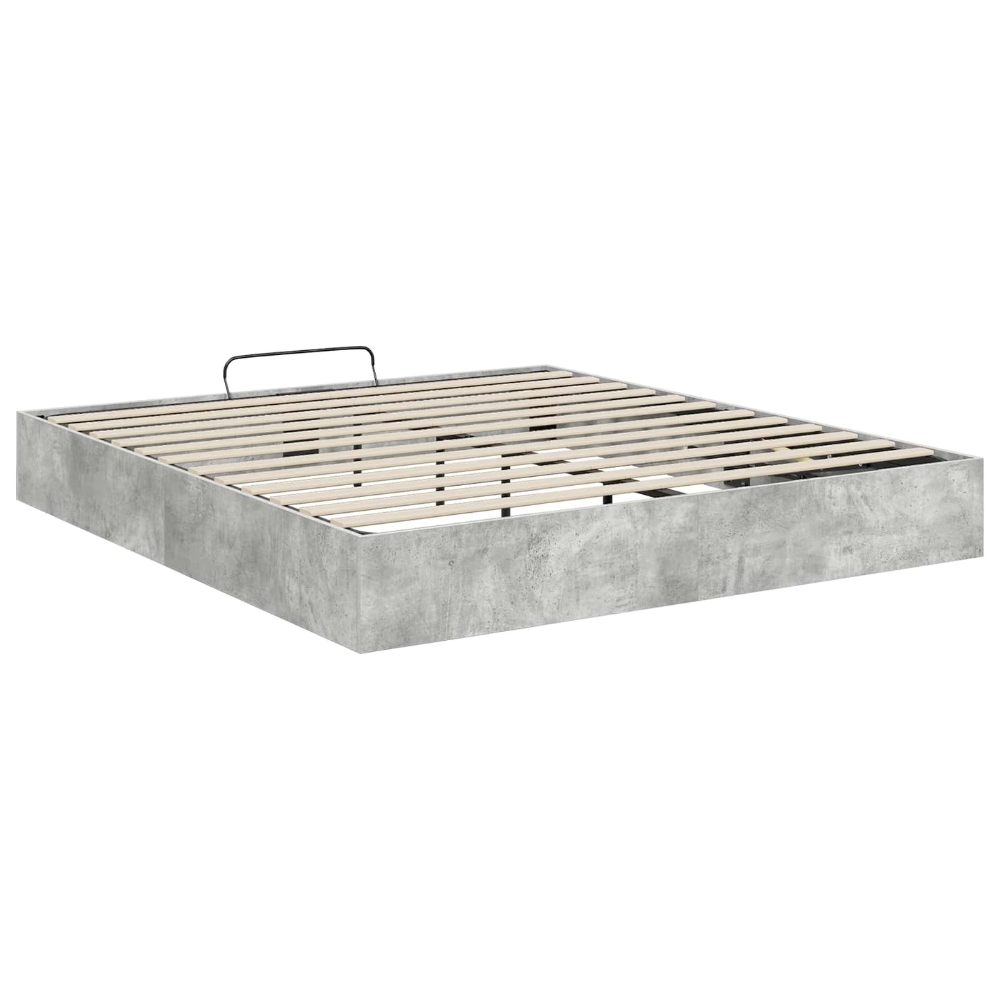vidaXL Ottoman Bettgestell Beton 193 x 120 x 25 cm Spanplatte