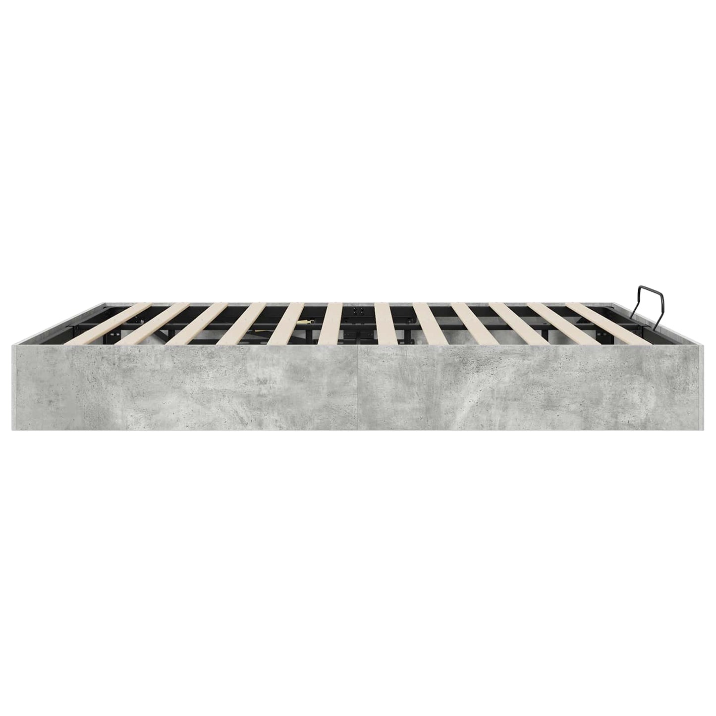 vidaXL Ottoman Bettgestell Beton 193 x 120 x 25 cm Spanplatte