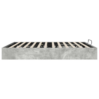 vidaXL Ottoman Bettgestell Beton 193 x 120 x 25 cm Spanplatte