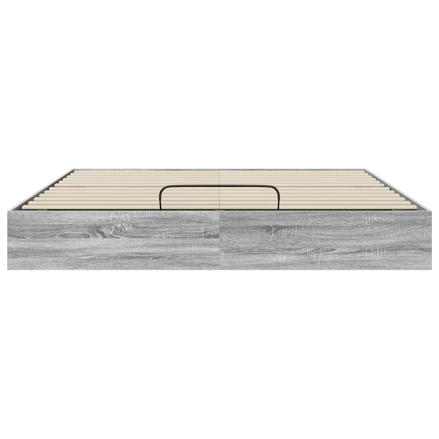 vidaXL Ottoman Bettgestell Graues Sonoma 193 x 120 x 25 cm Spanplatte