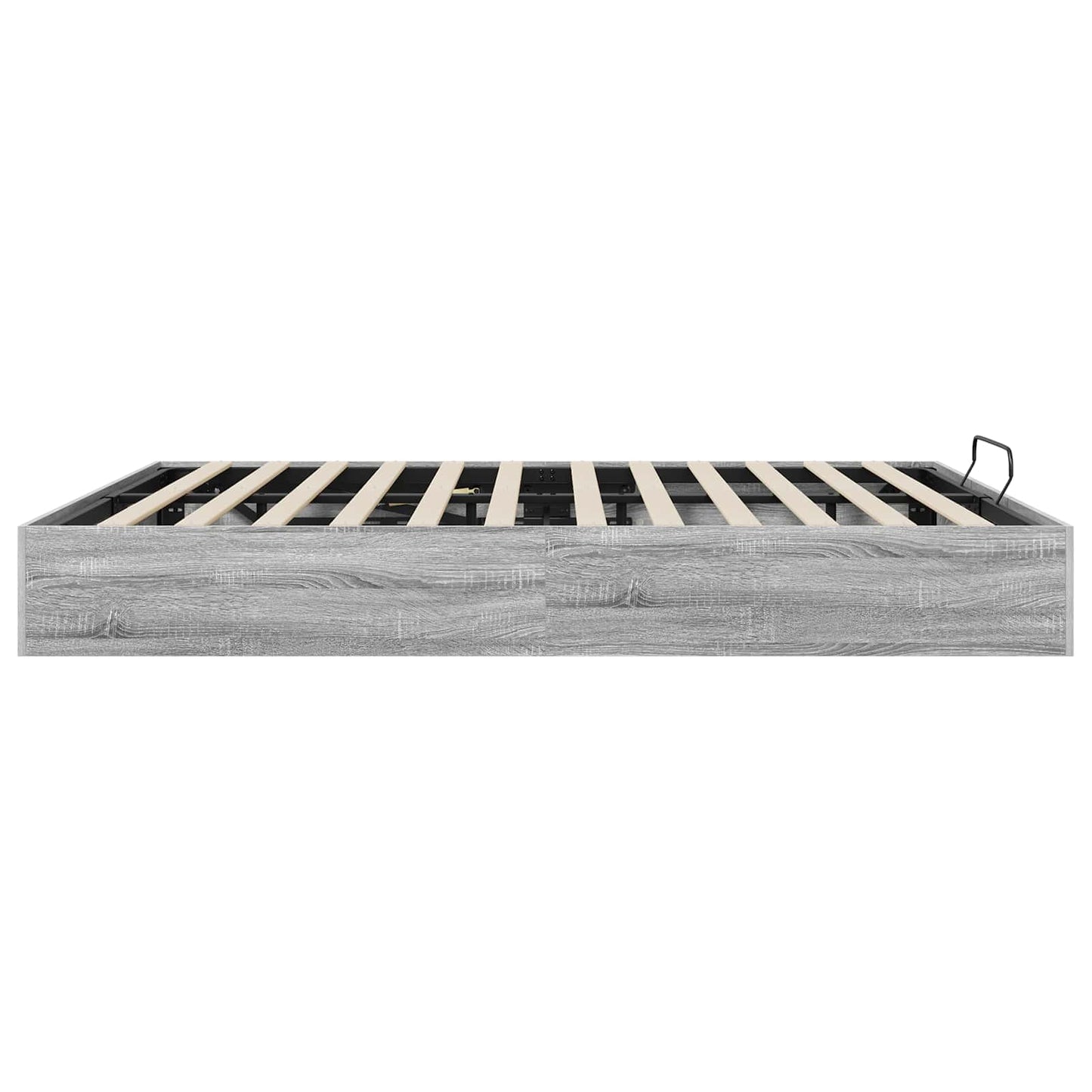 vidaXL Ottoman Bettgestell Graues Sonoma 193 x 120 x 25 cm Spanplatte