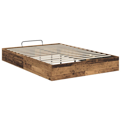 vidaXL Ottoman Bettgestell Altholz 193 x 120 x 25 cm Spanplatte