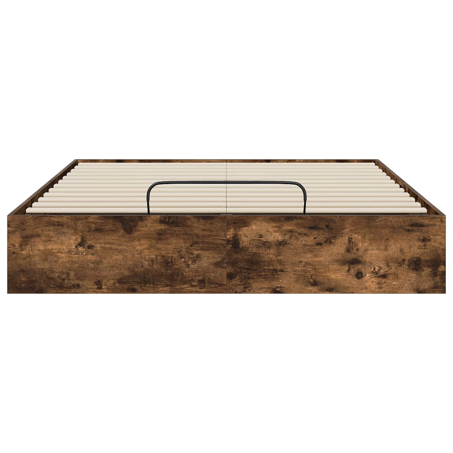 vidaXL Ottoman Bettgestell Geräucherte Eiche 193 x 120 x 25 cm