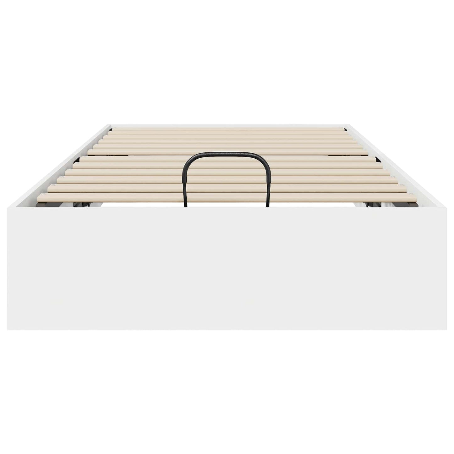 vidaXL Ottoman Bettgestell Weiß 193 x 120 x 25 cm Spanplatte
