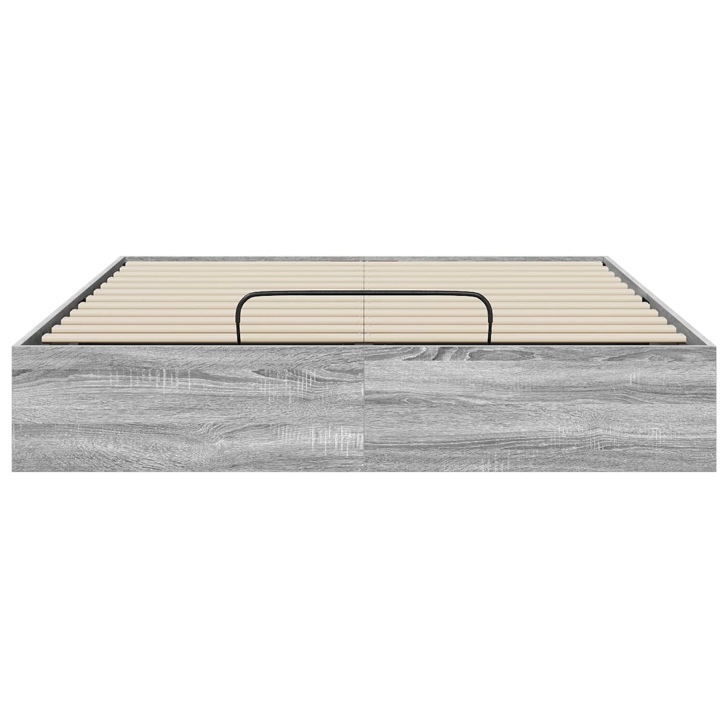 vidaXL Ottoman Bettgestell Graues Sonoma 193 x 120 x 25 cm Spanplatte