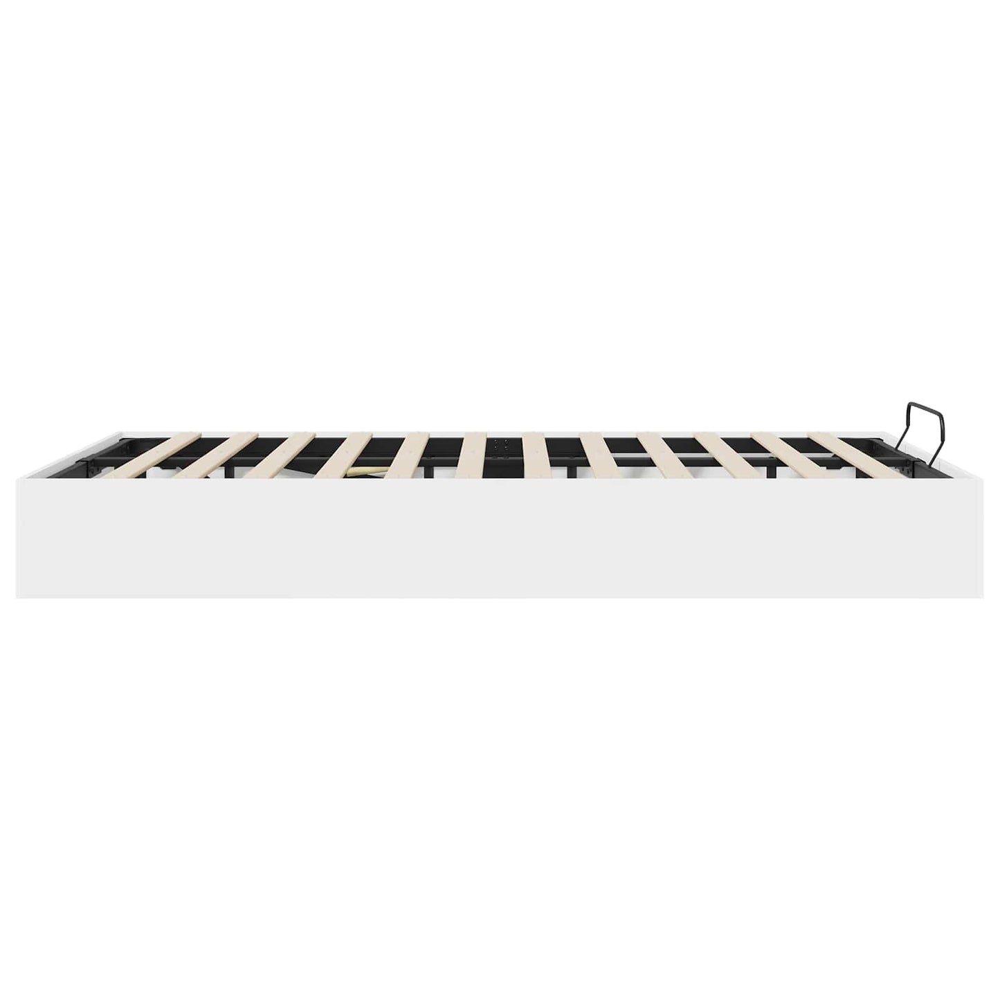 vidaXL Ottoman Bettgestell Weiß 193 x 120 x 25 cm Spanplatte