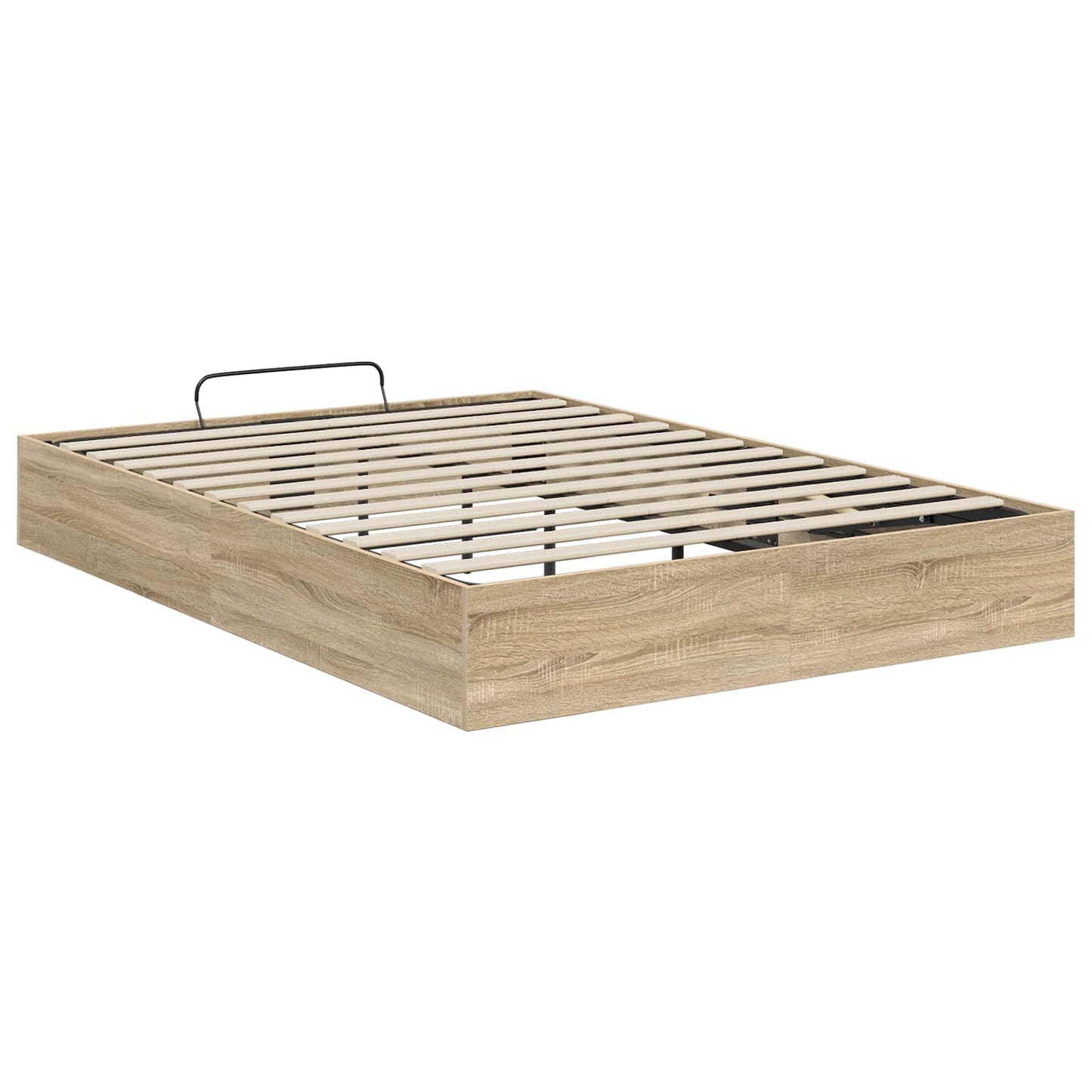 vidaXL Ottoman Bettgestell Sonoma-Eiche 193 x 120 x 25 cm Spanplatte