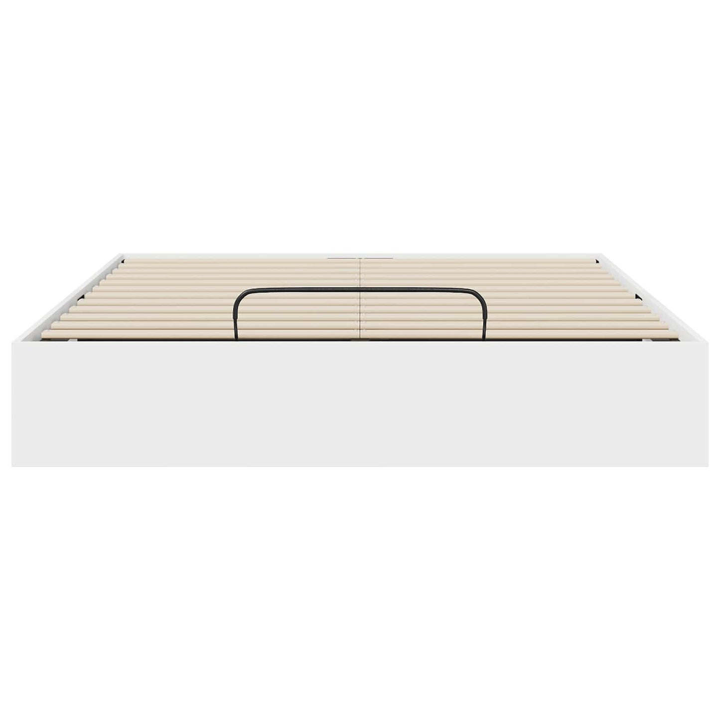vidaXL Ottoman Bettgestell Weiß 193 x 120 x 25 cm Spanplatte