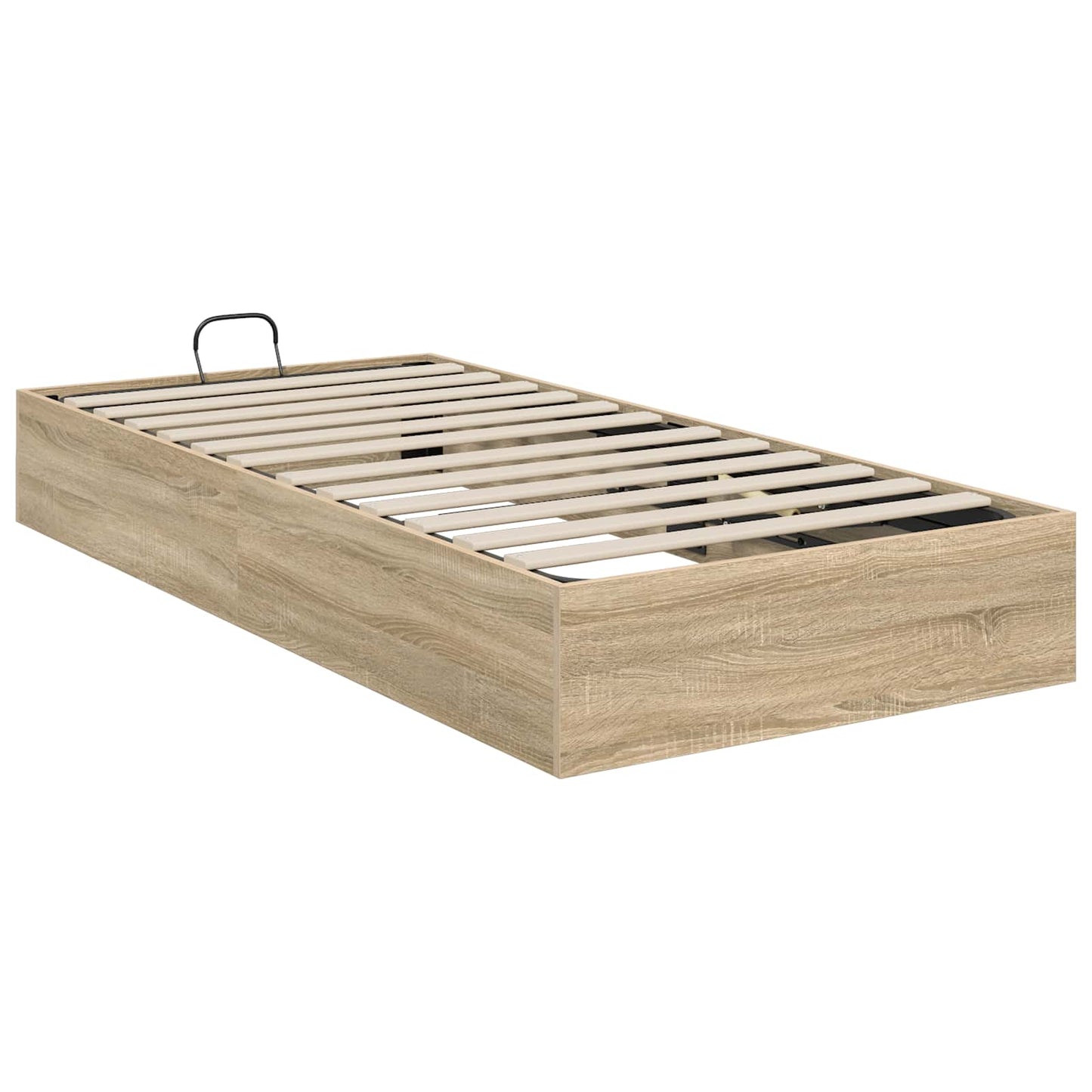 vidaXL Ottoman Bettgestell Sonoma-Eiche 193 x 75,5 x 25 cm