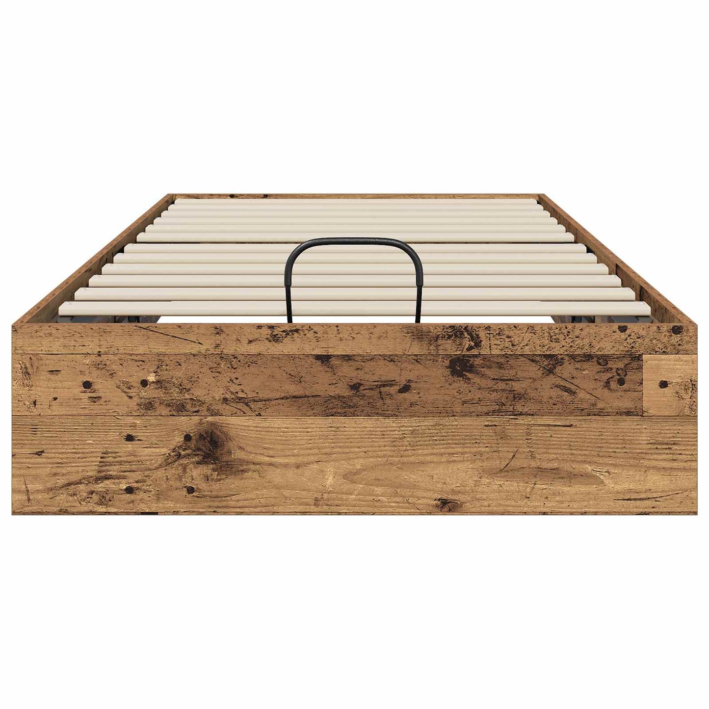 Ottoman Bettgestell Altholz 75,5 x 190 cm Holzwerkstoff