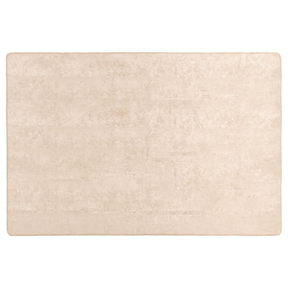 Teppichläufer MARSA Creme 170 x 120 cm Polyester und PVC