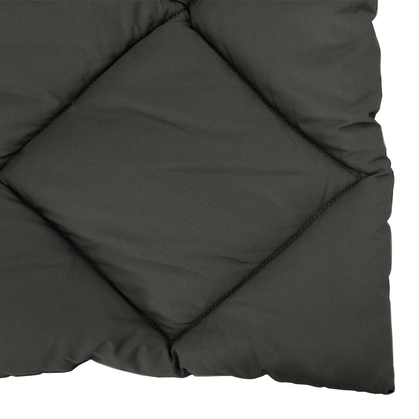 vidaXL Sommerdecke Anthrazit 200 x 140 cm Mikrofaser