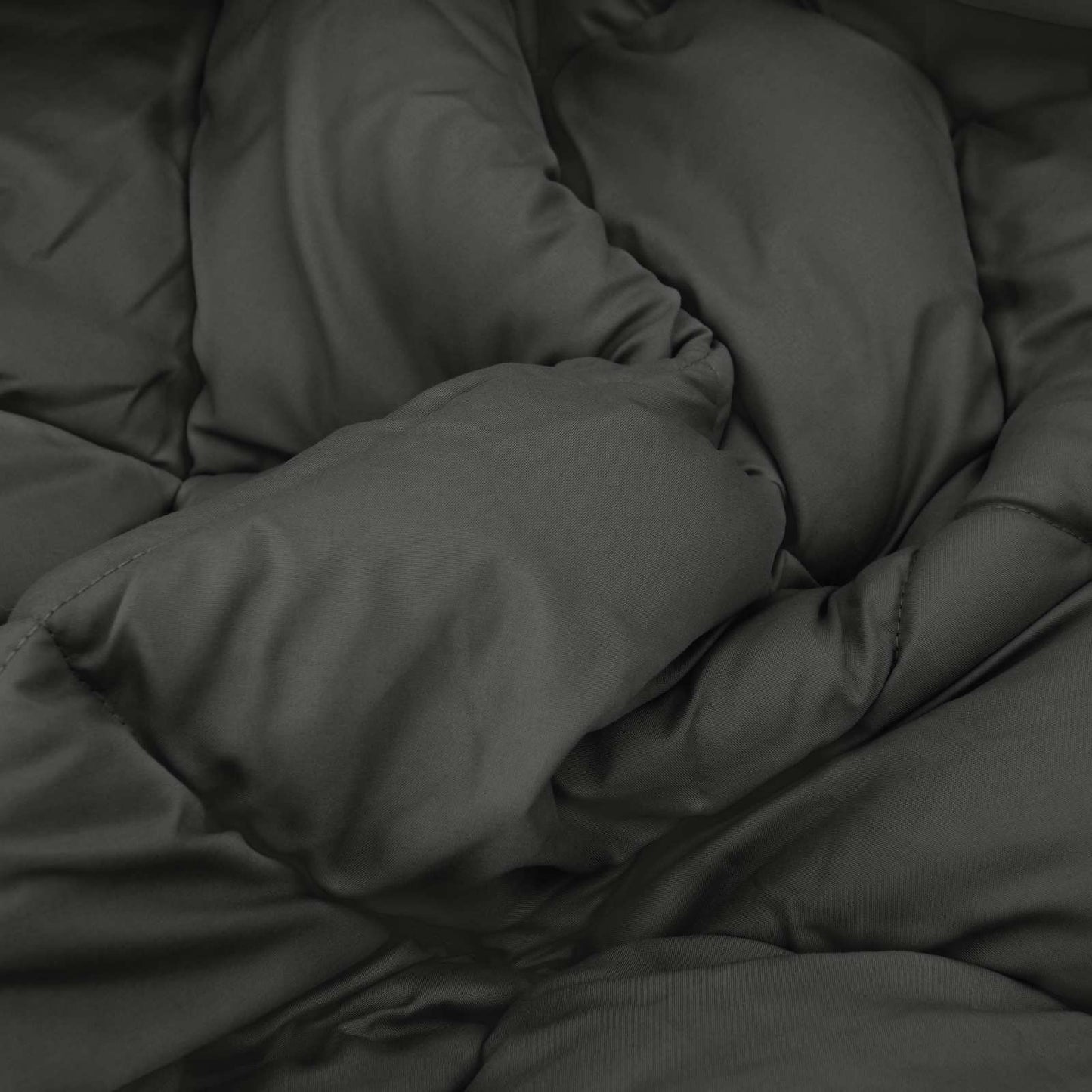 vidaXL Sommerdecke Anthrazit 200 x 155 cm Mikrofaser