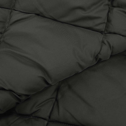 vidaXL Sommerdecke Anthrazit 200 x 155 cm Mikrofaser