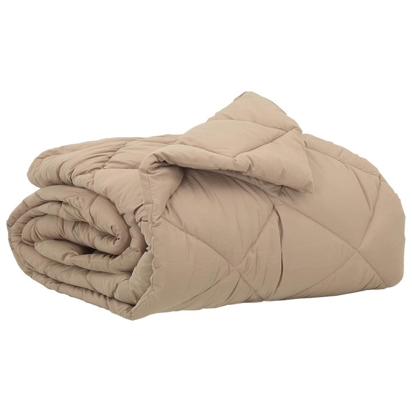 vidaXL Sommerdecke Taupe 220 x 135 cm Mikrofaser