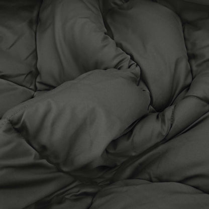 Ganzjahresbettdecke Anthrazit 200 x 155 cm Mikrofaser