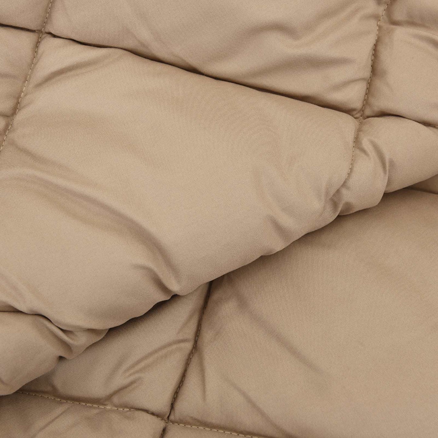 vidaXL Ganzjahresbettdecke Taupe 220 x 240 cm Mikrofaser