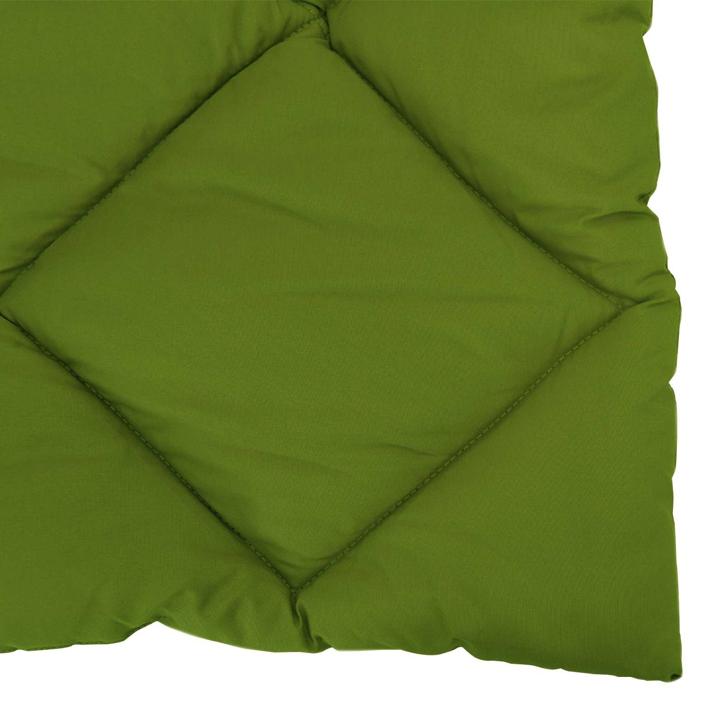 vidaXL Winterbettdecke Grün 240 x 200 cm Mikrofaser