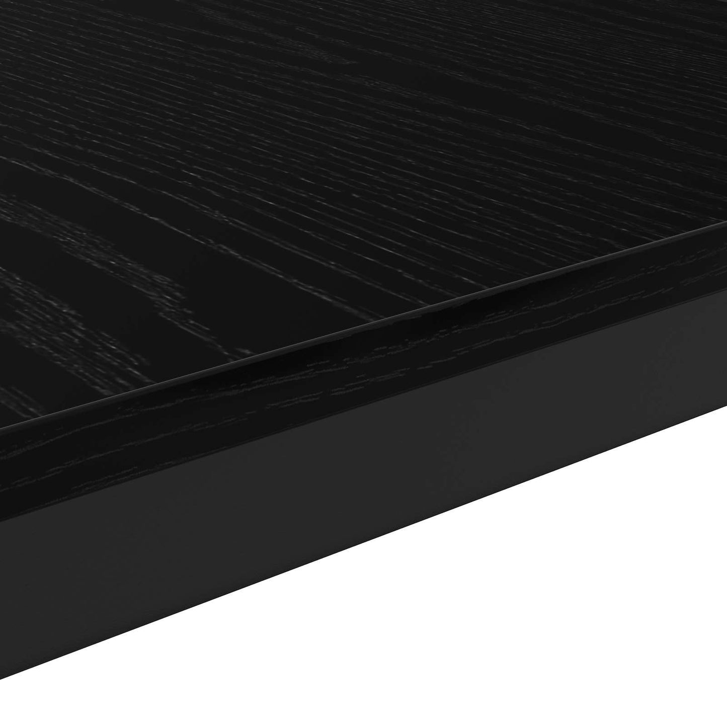 Couchtisch Schwarz Eichen-Optik 40 x 40 x 36 cm Holzwerkstoff