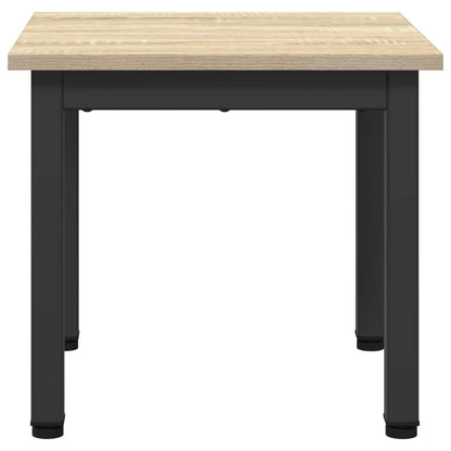 vidaXL Couchtisch Sonoma 40 x 40 x 36 cm Holzwerkstoff
