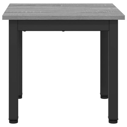 vidaXL Couchtisch Graues Sonoma 40 x 40 x 36 cm Holzwerkstoff