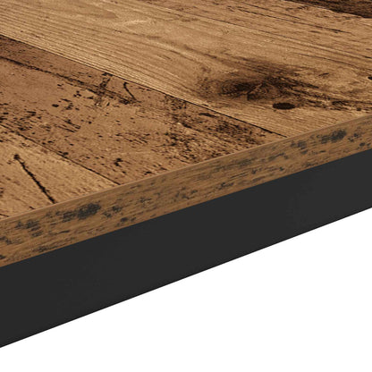 vidaXL Couchtisch Altholz 40 x 40 x 36 cm Holzwerkstoff