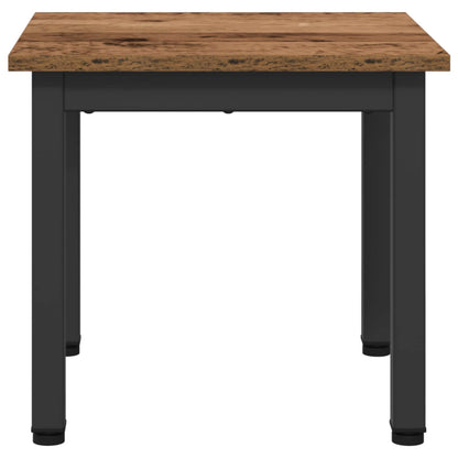 vidaXL Couchtisch Altholz 40 x 40 x 36 cm Holzwerkstoff