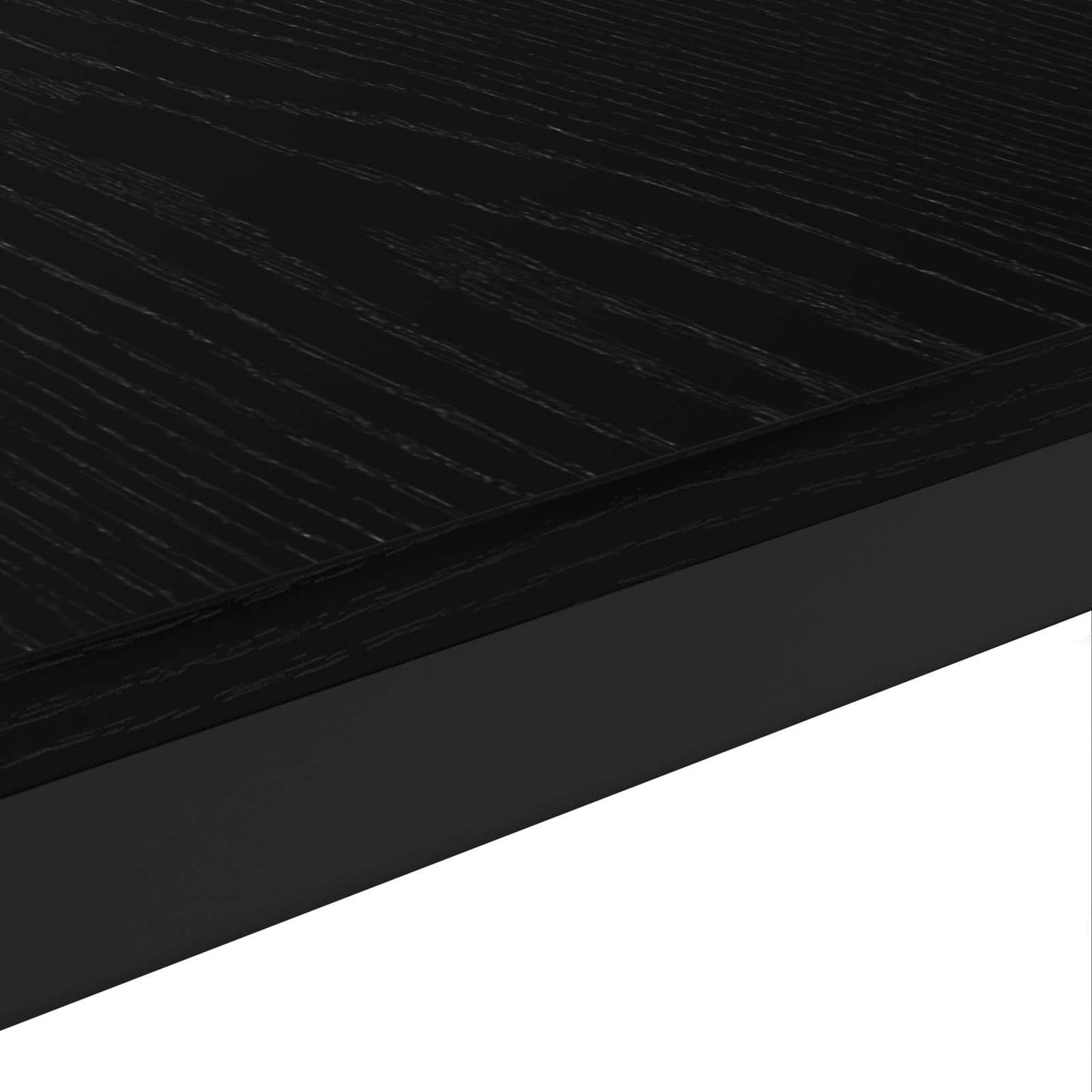 Couchtisch Schwarz Eichen-Optik 50 x 50 x 36 cm Holzwerkstoff