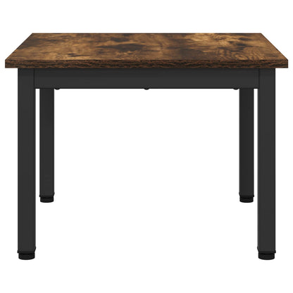 vidaXL Couchtisch Raucharbe 50 x 50 x 36 cm Holzwerkstoff