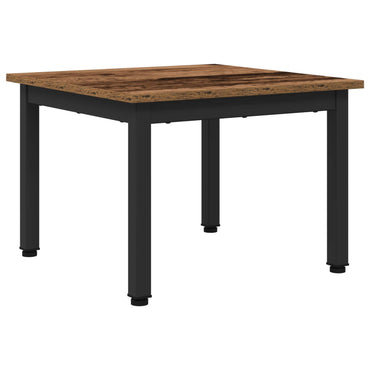 vidaXL Couchtisch Altholz 50 x 50 x 36 cm Holzwerkstoff