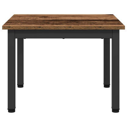 Couchtisch Altholz 50 x 50 x 36 cm Holzwerkstoff