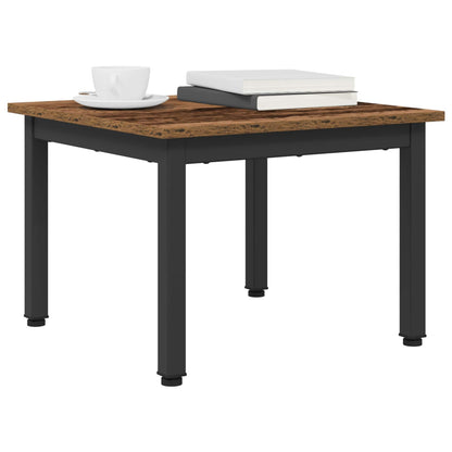 Couchtisch Altholz 50 x 50 x 36 cm Holzwerkstoff