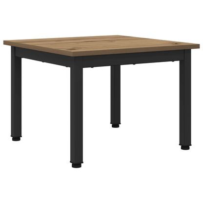 Couchtisch Kunsthandwerk Eiche 50 x 50 x 36 cm Holzwerkstoff