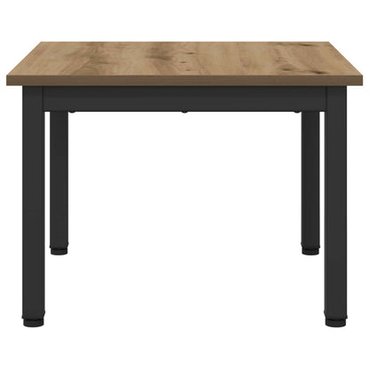 Couchtisch Kunsthandwerk Eiche 50 x 50 x 36 cm Holzwerkstoff