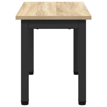 vidaXL Couchtisch Sonoma 60 x 30 x 36 cm Holzwerkstoff