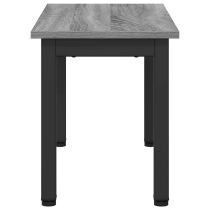 vidaXL Couchtisch Graues Sonoma 60 x 30 x 36 cm Holzwerkstoff