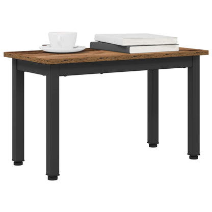 vidaXL Couchtisch Altholz 60 x 30 x 36 cm Holzwerkstoff