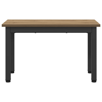 vidaXL Table basse artisanale chêne 60 x 30 x 36 cm bois d'ingénierie