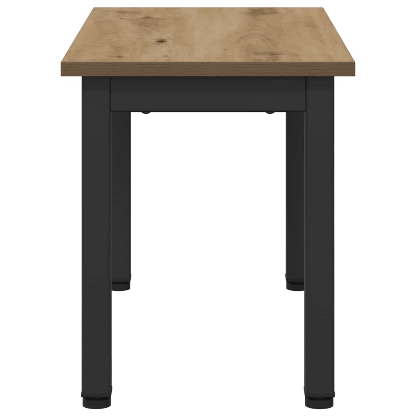 vidaXL Table basse artisanale chêne 60 x 30 x 36 cm bois d'ingénierie