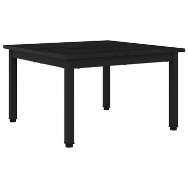 vidaXL Couchtisch Schwarz Eichen-Optik 60 x 60 x 36 cm Holzwerkstoff