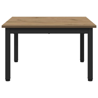 vidaXL Couchtisch Kunsthandwerk Eiche 60 x 60 x 36 cm Holzwerkstoff