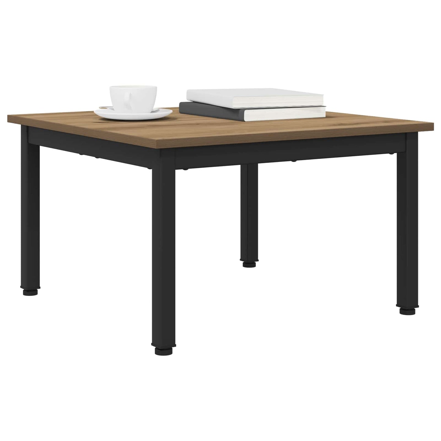 vidaXL Couchtisch Kunsthandwerk Eiche 60 x 60 x 36 cm Holzwerkstoff