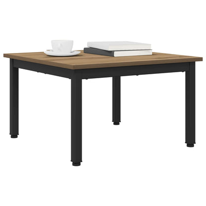 vidaXL Couchtisch Kunsthandwerk Eiche 60 x 60 x 36 cm Holzwerkstoff