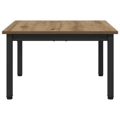 vidaXL Couchtisch Kunsthandwerk Eiche 60 x 60 x 36 cm Holzwerkstoff