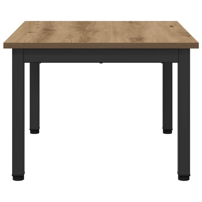 vidaXL Couchtisch Kunsthandwerk Eiche 60 x 50 x 36 cm Holzwerkstoff